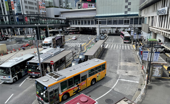 渋谷のバス路線と時刻表の確認方法